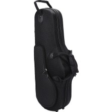 Gui Xulian Suya Dayanıklı Oxford Kumaş Alto Saksafon Big Bag Box Sax Ayarlanabilir Omuz Askılı Yumuşak Kılıf, Siyah (Yurt Dışından)