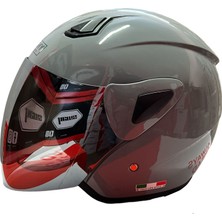 Sway Sw 700 Motosiklet Nardo Gri Yarım Kask