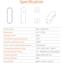 Sunshinee Wifi Higrometre Termometre Sensörü Akıllı Sıcaklık Nem Monitörü, Ev Kiti Sesli Kontrol Desteği ve Tuya App (Yurt Dışından)