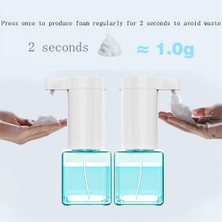 Sunshinee Kızılötesi Indüksiyon Fotoselli Sabunluk Sessiz USB Şarj Mutfak ve Banyo Ev Eşyaları Için Uygun, Dağıtıcı (Yurt Dışından)