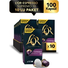 L'or Espresso 10 Supremo x 100 Adet Kapsül