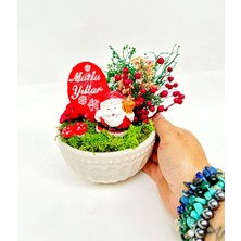 Pia Terrarium Yılbaşı Noel Baba Minyatür Bahçe