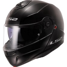 LS2 STROBE 2 SİYAH KASK XL
