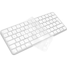 McStorey Klavye Kılıfı Apple Magic Keyboard-3 A2449 A2450 Lockkey ile Uyumlu Silikon Kılıf