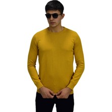 Raymons Erkek Spor Düz Sıfır Yaka Kazak R22920 BGL-ST03182