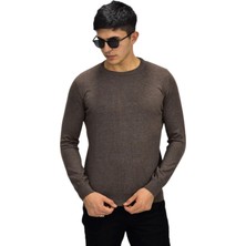 Raymons Erkek Spor Düz Sıfır Yaka Kazak R22920 BGL-ST03182