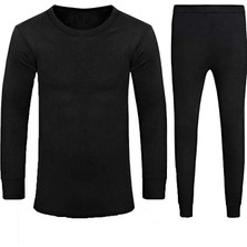 Asker Vadisi Termal İçlik Takım Siyah Renk