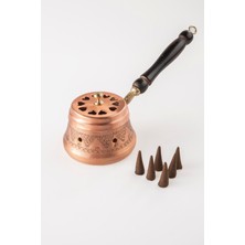 Dmt Copper Home Gaziantep Bakır Tütsülük Oda Kokusu Tütsü Tutacağı Tütsü (Tütsü Hediyeli)