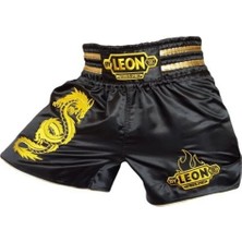 By Leon 1982 Leon Dragon Muay Thai Kick Boks Şortu