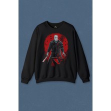 So Cool Unisex Sweatshirt Jason 13. Cuma Korku Film Friday Cadılar Bayramı Baskılı Sweat