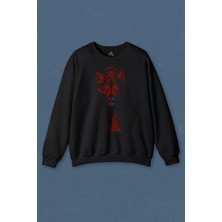 So Cool Unisex Sweatshirt Bozkurt Kurt Kafası Wolf Bordo Mavi Trabzon Baskılı Sweat