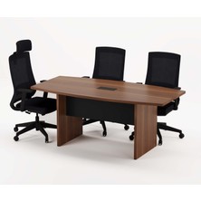 Çağın Ofis Mobilyaları Eldorado Toplantı Masası (180 Cm) (Nevada)