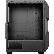 SNT B200 Mid Tower Atx Gaming 4 x Argb x Argb Fanlar ve Kontrolcü Masaüstü Bilgisayar Kasası (POWER YOK)