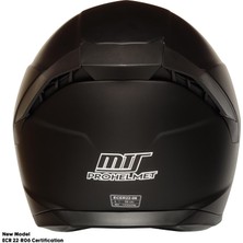 MotoANL Motosiklet Kask Ece 22.r06 Sertifikalı Güneş Vizörlü Fiber Kask Full Face Motor Kaskı Yeni Sezon