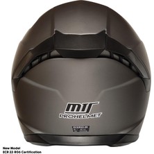 MotoANL Motosiklet Kask Ece 22.r06 Sertifikalı Güneş Vizörlü Fiber Kask Full Face Motor Kaskı Yeni Sezon