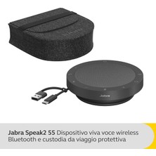 Rasjack Jabra Speak2 55 Kablosuz Bluetooth Eller Serbest, 4 Mikrofon, Gürültü Engelleme