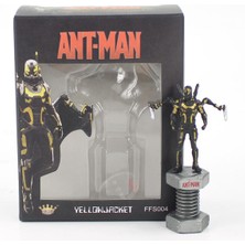 Teenspirit Sıcak Süper Kahraman Karınca Adam Karınca Adam Hank Pym Wasp Pvc 6.5 cm Action Figure Fan Koleksiyonu Şekil Oyuncaklar Boys Için Hediye Bebek (Yurt Dışından)