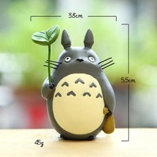 Teenspirit Sıcak Totoro Yaprak Şekil Oyuncak Stüdyo Ghibli Miyazaki Hayao Komşum Totoro Pvc Aksiyon Figürleri Koleksiyon Model Bebek Çocuk Oyuncak (Yurt Dışından)