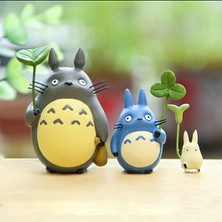 Teenspirit Sıcak Totoro Yaprak Şekil Oyuncak Stüdyo Ghibli Miyazaki Hayao Komşum Totoro Pvc Aksiyon Figürleri Koleksiyon Model Bebek Çocuk Oyuncak (Yurt Dışından)