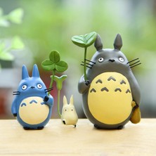 Teenspirit Sıcak Totoro Yaprak Şekil Oyuncak Stüdyo Ghibli Miyazaki Hayao Komşum Totoro Pvc Aksiyon Figürleri Koleksiyon Model Bebek Çocuk Oyuncak (Yurt Dışından)