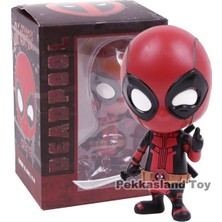 Teenspirit Sıcak Oyuncaklar Cosbaby Deadpool Mini Pvc Action Figure Koleksiyon Model Oyuncak Bobble Kafa Bebek (Yurt Dışından)