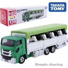 Teenspirit Takara Tomy Tomica Alaşım Araba Modeli Çocuk Oyuncak Süsler Büyük Vinç Inşaat Vinç Evcil Hayvan Taşıyıcıitfaiye Aracı Uzatma Araba (Yurt Dışından)