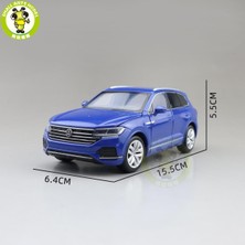 Teenspirit 1/32 Jkm Touareg Suv Pres Döküm Model Araba Oyuncaklar Çocuklar Ses Işık Hediyeler (Yurt Dışından)