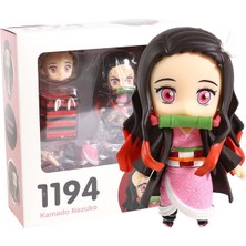 Teenspirit Anime Kimetsu Hiçbir Yaiba Kamado Nezuko 1194 Tanjirou 1193 Zenitsu Agatsuma 1334 S Versiyonu Pvc Action Figure Oyuncak Brinquedo Bebek (Yurt Dışından)