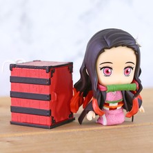 Teenspirit Anime Kimetsu Hiçbir Yaiba Kamado Nezuko 1194 Tanjirou 1193 Zenitsu Agatsuma 1334 S Versiyonu Pvc Action Figure Oyuncak Brinquedo Bebek (Yurt Dışından)