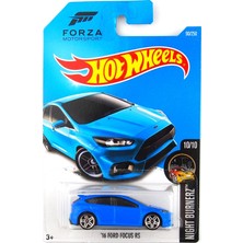 Teenspirit Hot Wheels 1:64 Araba Ford Focus Rs Forza Motorsport Collector Edition Metal Döküm Model Arabalar Çocuk Oyuncakları Hediye (Yurt Dışından)