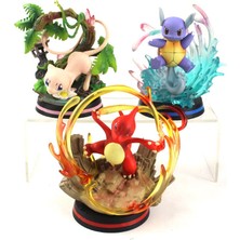 Teenspirit 11-14 cm Pokemon Şekil Charmeleon Wartortle Mewtwo Charmander Bulbasaur Squirtle Pvc Action Figure Koleksiyon Model Oyuncak Bebek (Yurt Dışından)