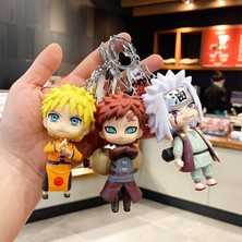 Teenspirit Karikatür Naruto Şekilli Kalıp Oyuncaklar Anahtarlık Anime Naruto Sasuke Hinata Gaara Sakura Jıraıya Itachi Kolye Bebek Çantası Hediye Anahtarlık (Yurt Dışından)