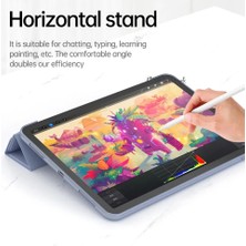 MTK Moveteck Honor Pad X9 11.5'' Inç 2023 Tablet Uyumlu Kılıf Katlanır Kalem Bölme Yuvalı Standlı Uyku Modlu Akıllı Kapak