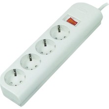 Belkin F9E400fr1M 1 Metre 4lü Akım Korumalı Uzatma Priz - Beyaz