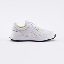 Decathlon ARTENGO Çocuk Bağcıklı Tenis Ayakkabısı - Beyaz / Sarı - Essentıel