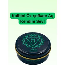 Kalp Çakrası Tütsü ve Mum Meditasyon Seti: %100 El Yapımı ve  Tütsü + Soya Mum