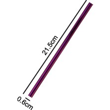 Qisem Adet Gıda Sınıfı 304 Paslanmaz Çelik Payet-0,35 Kalın * 0,6*21,5 cm (Yurt Dışından)