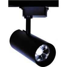 Maxled 15W Ledli Ray Spot Armatür Siyah Kasa 4000K Ilık Beyaz Işık MX-3084