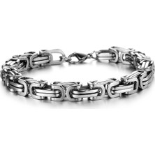 Punk Personality Titanium Steel Men's Thick Bracelet (Yurt Dışından)