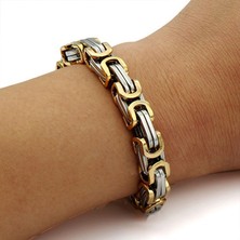 Punk Personality Titanium Steel Men's Thick Bracelet (Yurt Dışından)