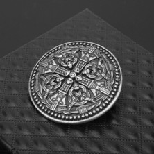 4 Kiş Ortaçağ Broş Rozeti Ğ (Yurt Dışından)