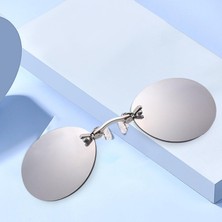 Güneş Üğü Üzerinde Oval Klipsli Anti Itıcı Çerçevesiz Güneş Ükleri (Yurt Dışından)