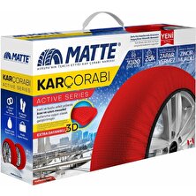 Matte 175/70 R14 Lastik Için Kar Çorabı