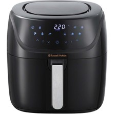 RUSSELL HOBBS Fritöz, Hava-L, 4 L Yağsız 7 Fonksiyon Pişirme + 10 Program Maksimum Gevreklik