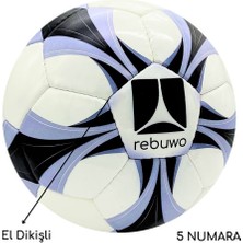 Rebuwo El Dikişli Futbol Topu 5 Numara Futbol Topu Sert Zemin Futbol Topu