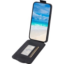 Cool-M Case Samsung Galaxy A13 Deri Dikey Flip Telefon Kapağı Kayışlarla (Yurt Dışından)