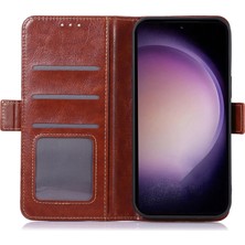 Cool-M Case Samsung Galaxy A25 5g Manyetik Toka Cüzdan Deri Kapağı (Yurt Dışından)