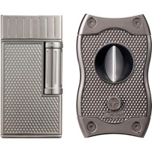 Colibri Julius Çakmak & Sv-Cut Gunmetal Puro Seti