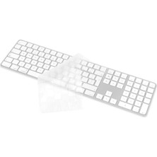 Mcstorey Apple Magic Keyboard-3 A2520 Numeric ile Uyumlu Silikon Klavye Kılıfı