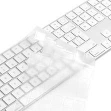 Mcstorey Apple Magic Keyboard-3 A2520 Numeric ile Uyumlu Silikon Klavye Kılıfı